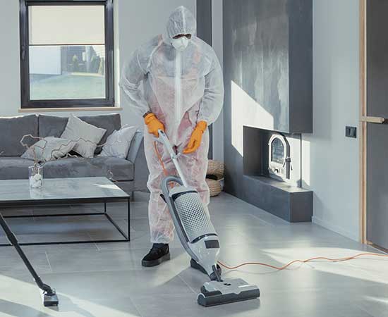 Detailed Furniture Disinfection